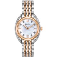 Watch Bulova Woman Classic Diamond in Steel pink gold plated 98R270 - 98R270